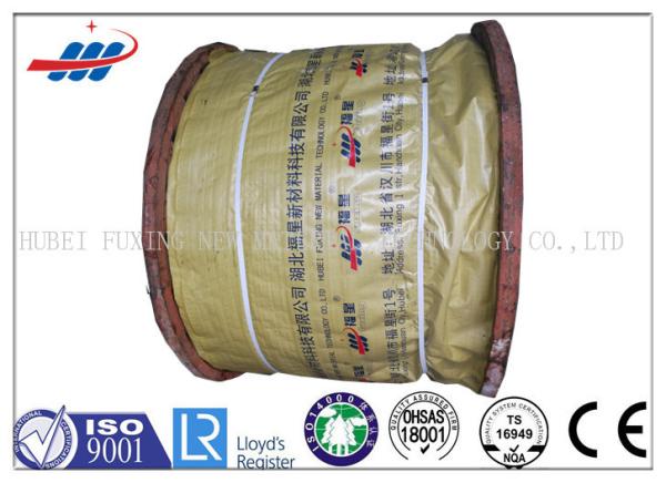 Durable Ungalvanized Steel Wire Rope 6-48mm Gauge , 1570-1960MPA Tensile