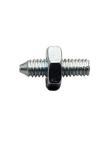 M2.5 9mm Cone End Hex Head Bolts And Nuts Blue White Zinc Plated