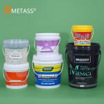 Food Grade 1.5 Gallon Plastic Drum The Top Container for Snack and Beverage