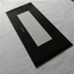 Silk Screen Ceramic Frit Flat Tempered Printing Glass for Hotel Shower