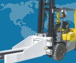 2.5t 3T Forklift Block Clamp For Excavator 710mm Height