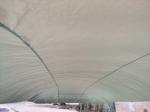 12x6m portable clear inflatable pool cover tent with grey ceiling for covering