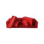 Open Ended Play Safe Indestructible Toy Kids Play Couch Set OBM OEM ODM