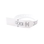 Soft White Mid Upper Arm Circumference Tape Metric MUAC 26cm For Kid Health