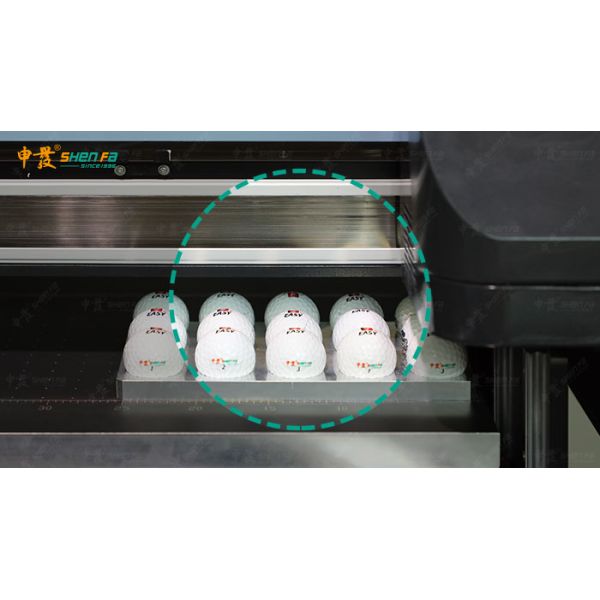 High Speed Digital Ink Jet Printing Machine For Gulf Ball Printing