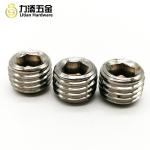 DIN913 Hexagon Socket Set Screws With Flat Point SUS304 Material Grade 4.8