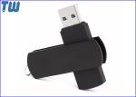 Black 360 Degree Swivel 8GB USB3.0 USB Disk Drive Slim Body Soft Touch