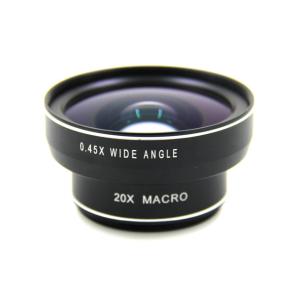 Wholesale Professional Fisheye Macro Wide Angle And Telephoto Phone Lenses 2 In 1 Design from china suppliers