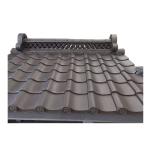 310*310mm Japanese Roof Tiles Available Grey Clay Material For Different