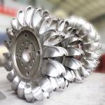 Efficiency Pelton Turbine Generator IP54 Rated Air/Oil Cooling Speed Range 500