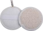 10x10 Round Hemp body scrubbers for showers , Facial Pad CRBP-9