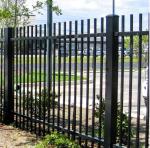 Long Lasting Anti Rust Performance Tubular Fence Panels 2.0mm Post Pipe