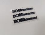 Clothing 3D Printing Labels Silicone , Heat Transfer Labels With Embossing