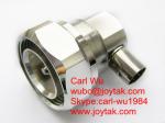 DIN 7/16 connector male plug solder type 1-1/4" coaxial cable high quality pim