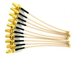 Wholesale Gold Or Nickel Plating Radio Frequency Connector For Network Communication Antenna from china suppliers