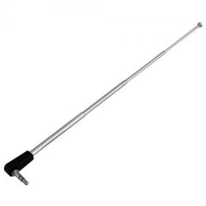China VSWR 1.5 4 Section Stainless Steel AM FM Radio Antenna with 3.5mm Jack Connector on sale