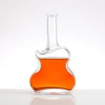 Super Flint Glass Guitar Shaped Whisky Bottle for Liquor Wine Vodka Tequila