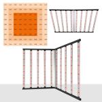 Hydroponic LED Grow Lights Dimmable Foldable LED Grow Light 1000W Full Spectrum