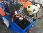 Fully Automatic Shutter Door Roll Forming Machine PLC Controlled Chain