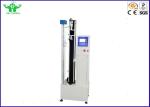 Plastic Film Leather Shoelace Tensile Strength Testing Equipment Floor Type
