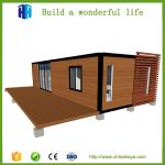 prefabricated design flat rack luxury steel framed container 20ft house homes