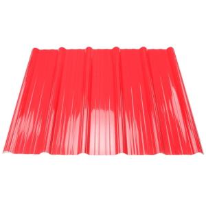 Wholesale Customized Fireproof PVC APVC Plastic Roof Tiles For Factory Construction Project from china suppliers