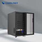 High Available Micro Data Center Fully Enclosed Cabinet With Glass Front Door