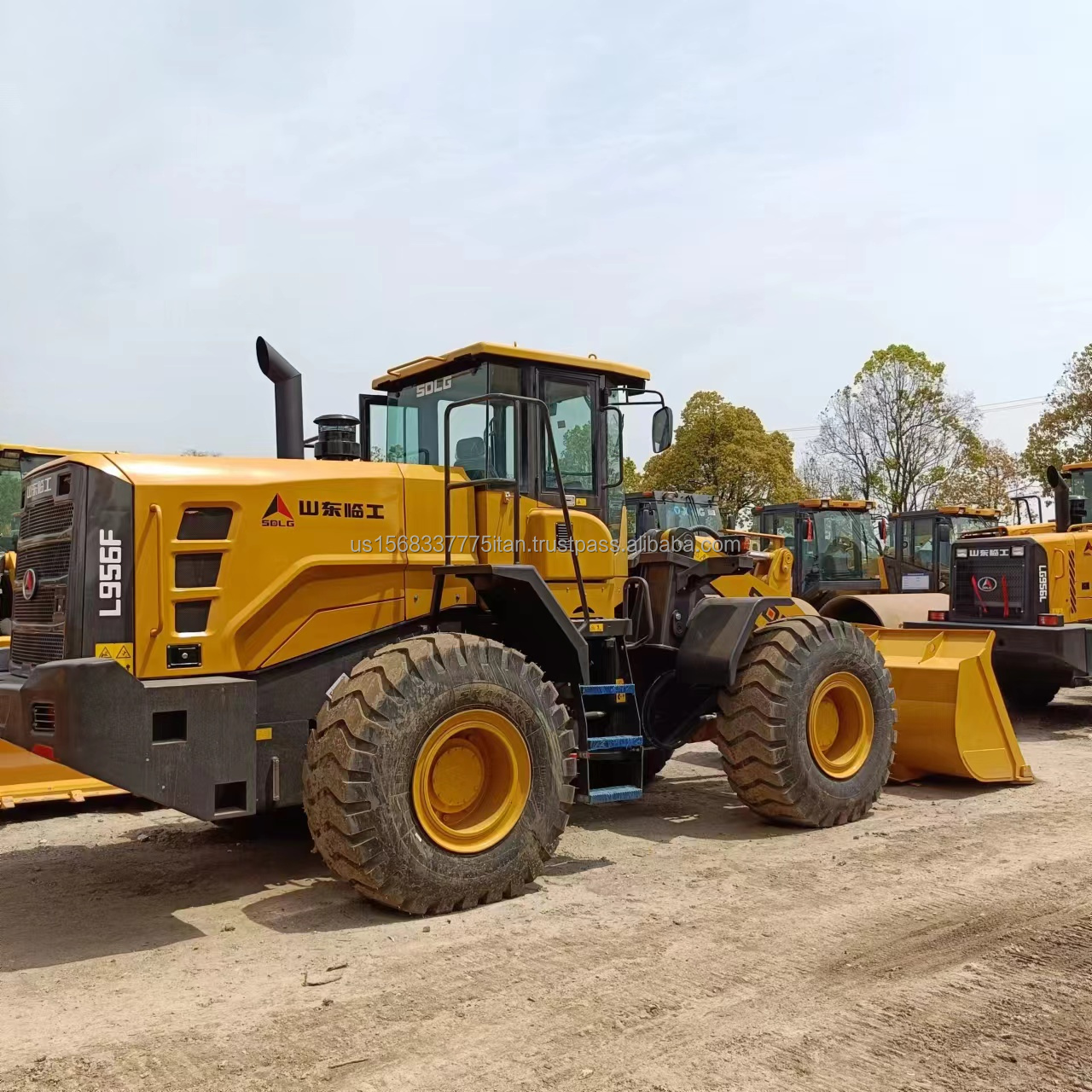 Original Weichai Engine Used Lingong 956F Loader in Great Condition and Multifunction