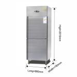 600L Air Cooled Industrial Refrigeration Equipment for -14 ~-18℃ with GN1/1