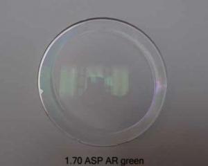 China 1.70 mineral glass lens HMC single vision lenses 70 on sale