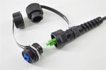 ODVA SC Bulkhead Fiber Optic Adaptor Waterproof IP67 For Fiberhub Terminal Box