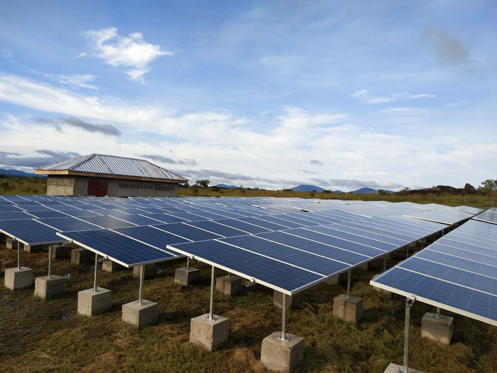 Power Plant 3000W 5000W 8000W On Grid Solar Panel System