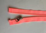 Personality Teeth Replacement Coat Zippers , Open End Invisible Zipper With