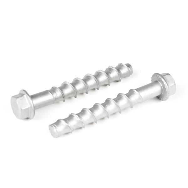 Flat Head 12mm Plain Finish Concrete Anchor Bolts 11.3x100 for Sturdy Concrete