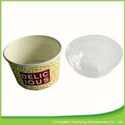 Wholesale Customized Disposable Ice Cream Paper Bowl Biodegradable Single wall from china suppliers