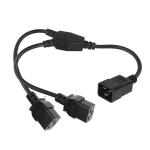 C20 Male To Iec Socket C19 15A Black H05vvf 3G 1.5Mm 250V 10A 13A 16A Supply