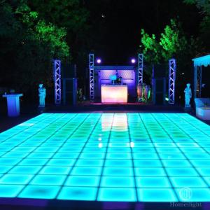 Wholesale 48pcs RGB 3in1 LED Stage Performance Light Dance Floor with Remote Control 10KG Weight from china suppliers