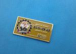 Hard Enamel Car Badges , Zinc Alloy Fridge Name Badge By Die Struck