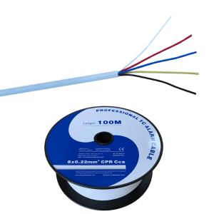 Wholesale 24AWG Fire Resistant LSZH/LSOH/LSNH Signal Control Security Cable Alarm Cable for Industrial from china suppliers