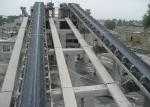 Transport Lime Stone B650 Inclined Belt Conveyor With Hopper
