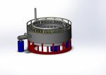 HY-TRJ3010E High Temp Rotary Kiln Environment Friendly Pyrolysis Inert Gas