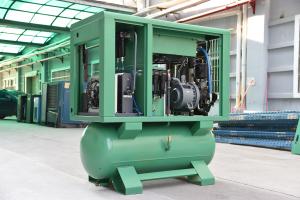 Wholesale Laser Cutting 4In1 11kw 16Bar Integrated Screw Air Compressor Mounted With Air Tank And Air Dryer from china suppliers