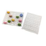 5x7 35pcs Macaron Packaging Clear PVC PET Plastic Tray For Macaron Packing