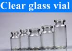 Low Borosilicate Sterile Glass Vials SGS 5ml Glass Vials With Caps