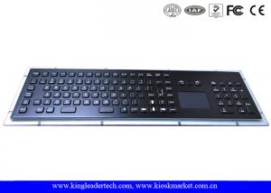 Wholesale IP65 Rated Black Metal Keyboard With Touch Pad,Function Keys And Number Keypad from china suppliers