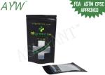 Gravure Printing Food Grade Medical Weed k Bags With Clear Window