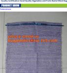 PP net vegetables leno mesh bag Color raschel PP PE mesh Plastic Nets bags