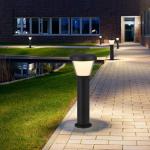 6000K LED Solar Pathway Lights Dusk To Dawn outdoor garden Light With LiFePO4