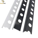 Tile Strips Aluminum Material L Trim Height 10mm×22mm×2.3mm