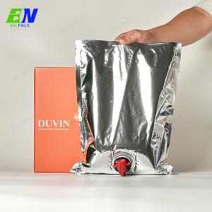 Wholesale Eco Friendly Wine Storage Bag in Box Packaging Custom Spout Pouch from china suppliers